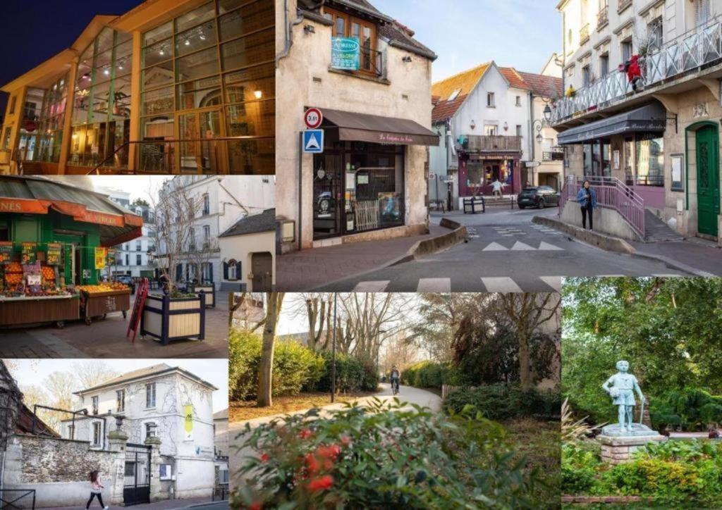 Chati-Bourg Citea Express Dayuse - Suite 3 Pieces W -- 25 Min Paris Montparnasse -- 15 Min Velizy Châtillon Esterno foto